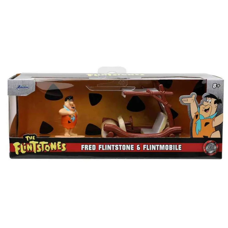 JADA FRED FLINSTONE AND FLINTMOBILE AUTO