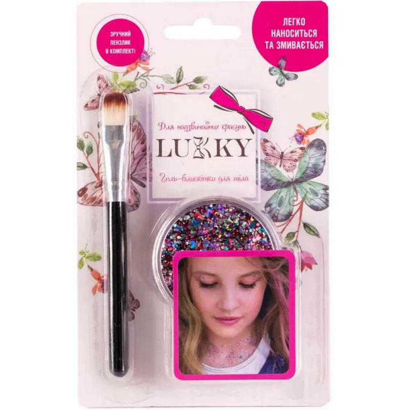 LUKKY GEL ZA TELO SA SLJOKICAMA I CETKICOM 25ML MIX T11927