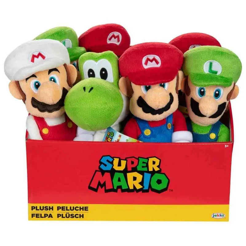 SUPER MARIO - PLIŠANA IGRAČKA SORT 23 CM