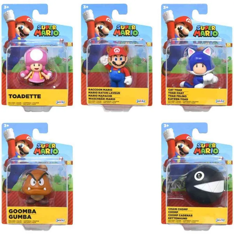 SUPER MARIO - FIGURICA 6CM