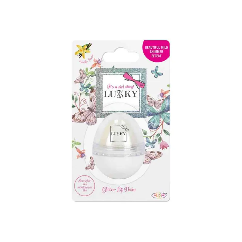 LUKKY BALZAM ZA USNE SA SLJOKICAMA U OBLIKU JAJETA SVETLUCAVI BISER T16142