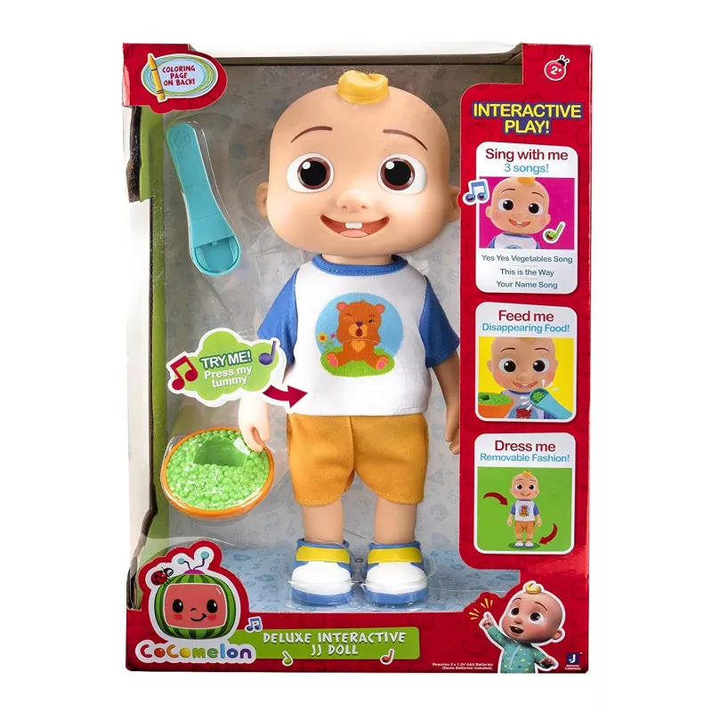 COCOMELON ROTO PLIS DELUXE INTERACTIVE JJ DOLL