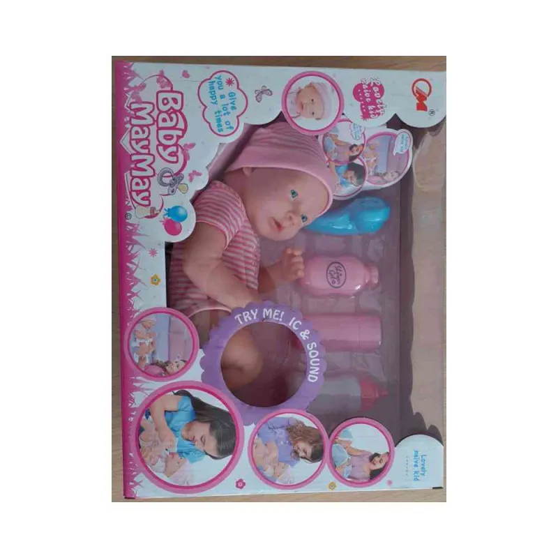 LUTKA BEBA 33CM SA 6 FUNKCIJA