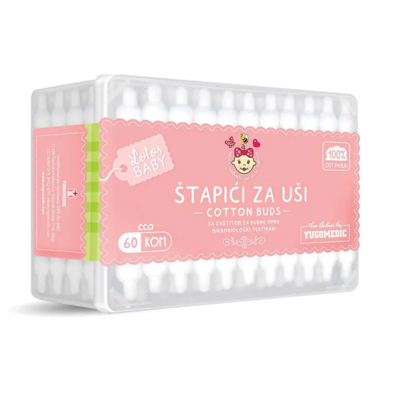 LOTOS VATENI BABY STAPICI ZA USI 60 KOM